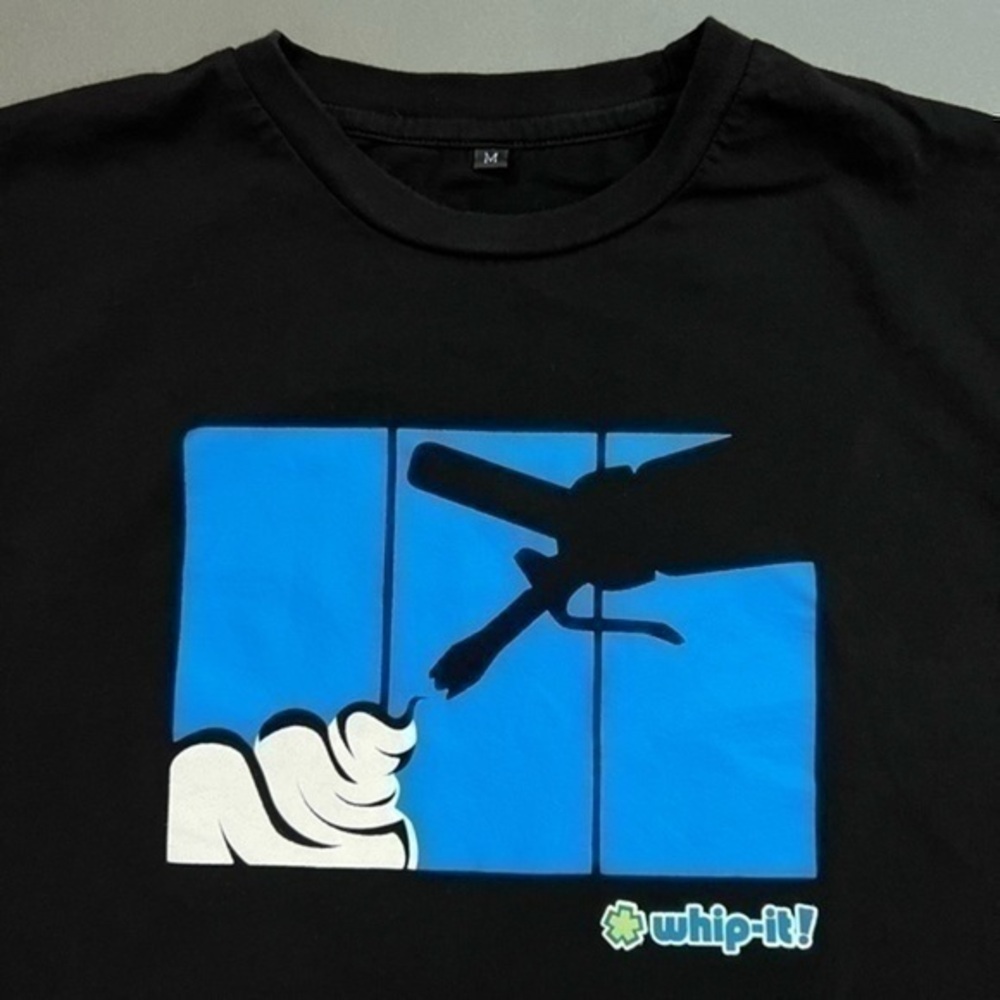 whip it Graphic Tee Shirt